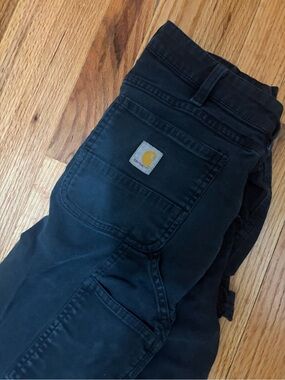Carhartt Men's Black Relaxed Work Jeans